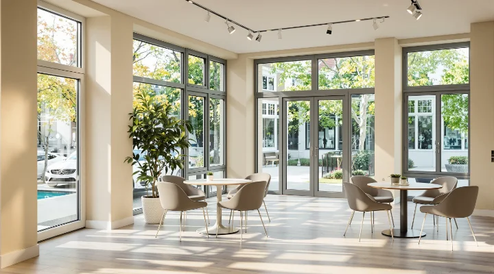 Showroom Châssis Nivelles - Espace de consultation