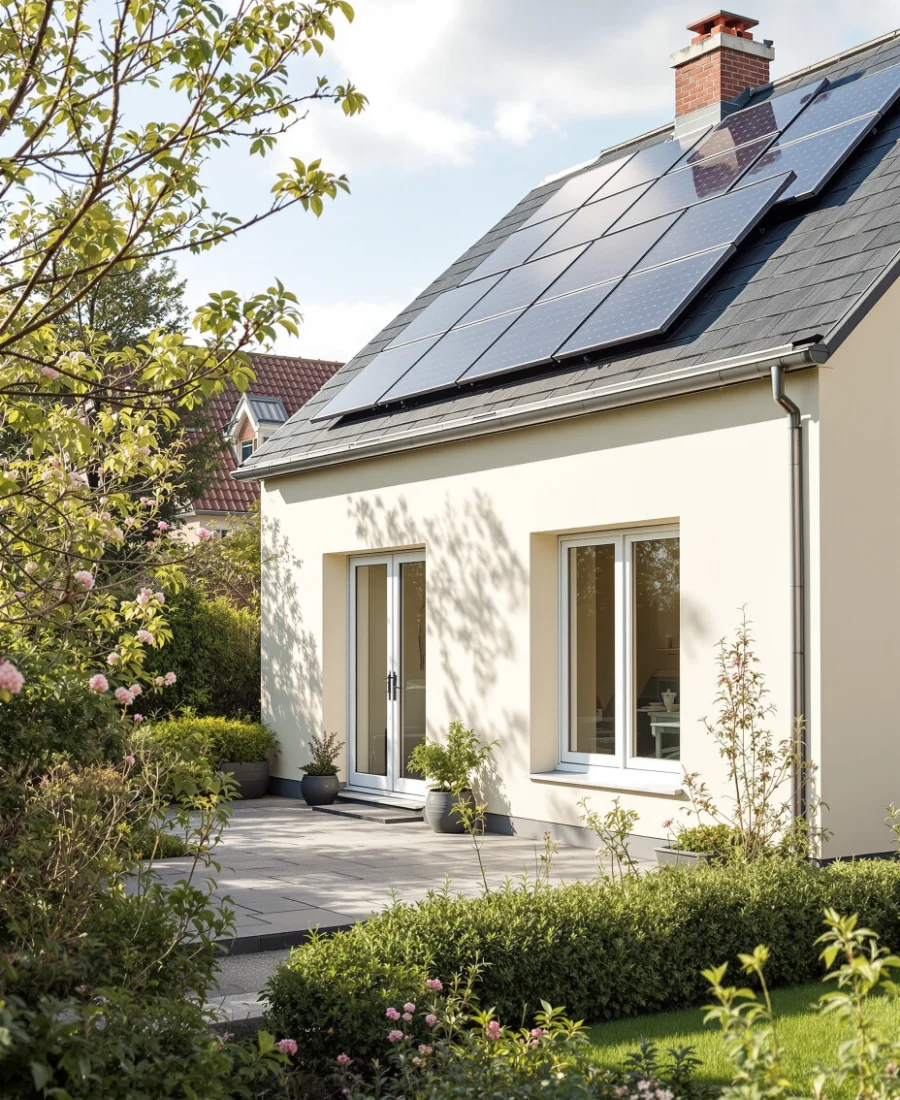 Maison rénovée économe en énergie en Wallonie - Primes châssis à Nivelles